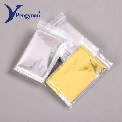 Silver Thermal Emergency Blanket Aid Blanket