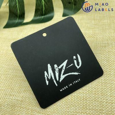 Professional Custom Printing/Embossed Garment Clothing Label Paper Hang Tags Tag