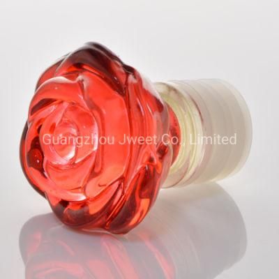 High Quality Vodka Empty Crystal Glass Bottle Cap Whiskey Lid
