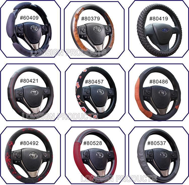 Red Comfortable Durable Non-Slip PU Leather Front Seat Cover