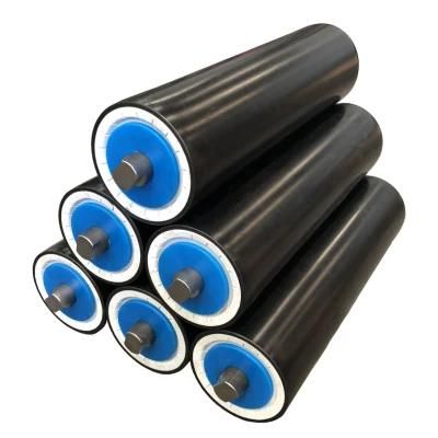 HDPE Engineering Plastic Conveyor Roller PE Idler Roller for Mines