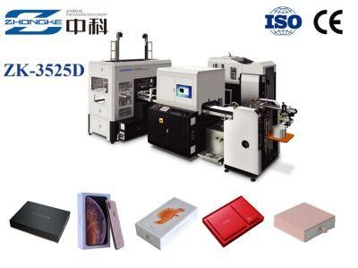 Full Automatic Rigid Jewelry Box Making Machine with High Efficiency Zk-32525D