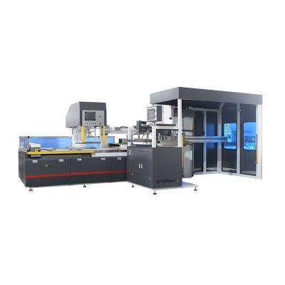 Blanking/Stripping Machine with Rotary Head and Robot Arm and Pellitizer