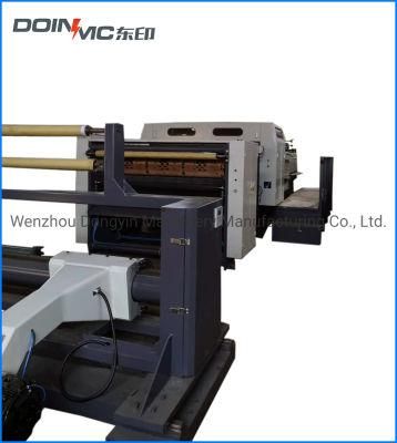 Rotary-Blade Sheeting Machine Adopts German FAG Bearings Hole Punching Inline