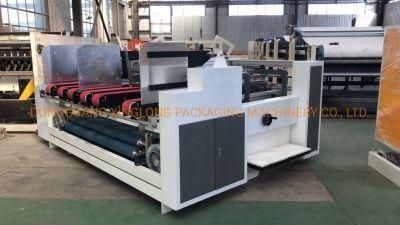 Corrugated Double Pieces Box Forming Folder Gluer Machine