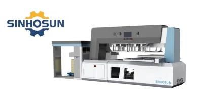 Label/Hangtag /Carton Packaging/Medicine Boxes/Cosmetics Boxes/Fast Food Package Automatic Waste Paper Stripping Machine Blanking Machine