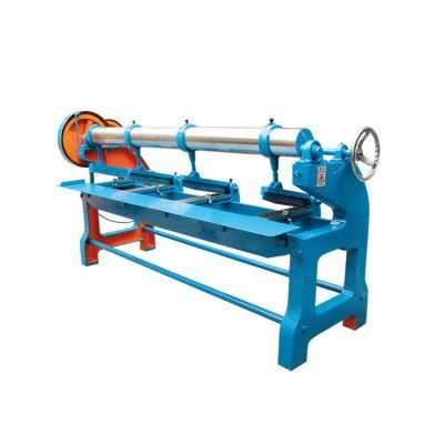 Manual Four Link Cardboard Paperboard Grooving Machine Four Link Rotary Slotting Slitting Machine Corner Cutter Slotter Machine