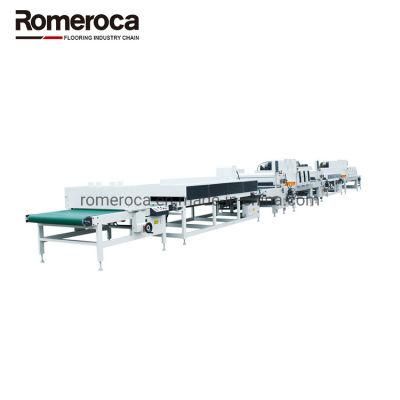 Latest Design Automatic UV Coating Machine Painting Machine Spc Flooring Production Line