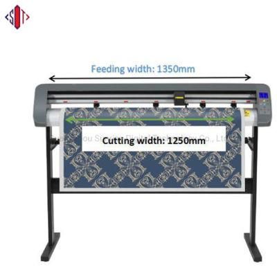 Full Size Semi Automatic Auto Contour Vinyl Cutter Plotter Cutting Graph Machine with Laser/ CNC Scan