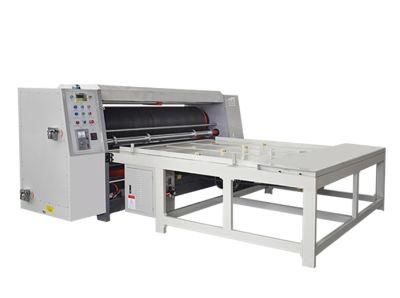 Semi-Automatic Chain Feeder Rotary Die Cutter Corrugated Carton Box Making Machine Paper Packaging Machine