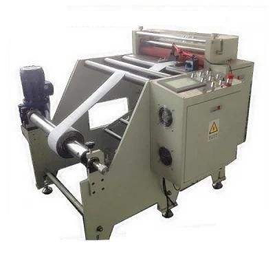 Printed Paper Label Pet PVC Roll to Sheet Cutting Machine