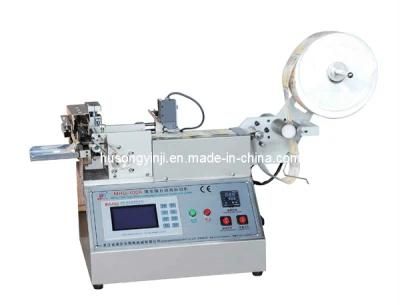 Ribbon Label Computer Cutting Machine, Cold and Hot Cutter
