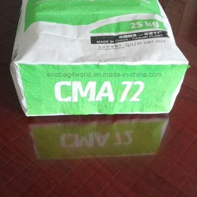 25kg Sewn Paper Sack Kraft Paper Bag for Food, Chemical, Flour, Sugar, Rice, Zirconium Silicate