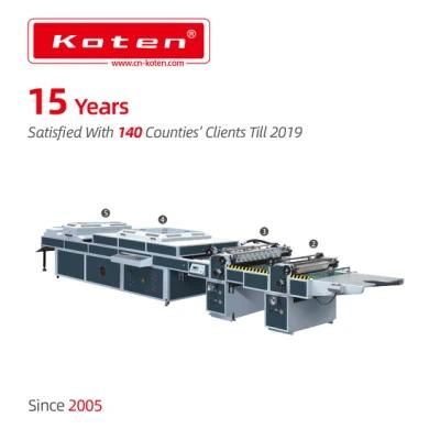 Automatic UV Coating Varnishing Machine with UV or IR Drying