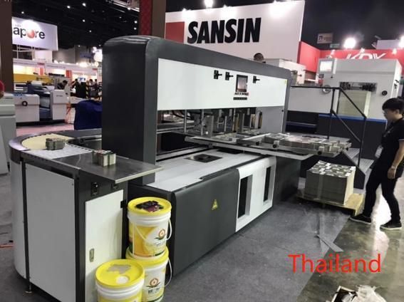 Shunxinlong Remove Waste Paper Double Heads Stripping Blanking Machine After Die-Cutting